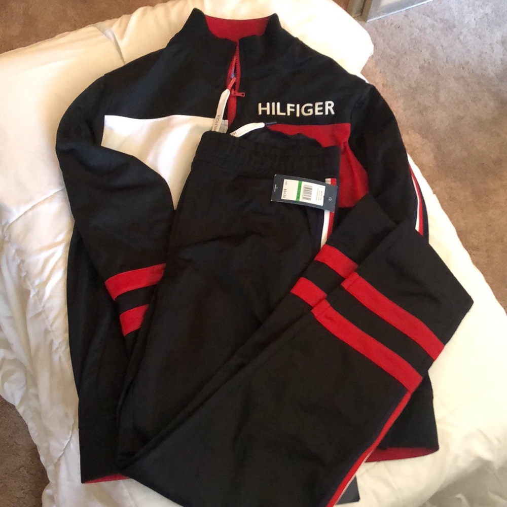 Brand new Boys large Tommy Hilfiger sweat suit